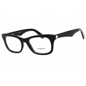 NWT Burberry 0BE2422 Black Rectangle 52mm Eyeglasses